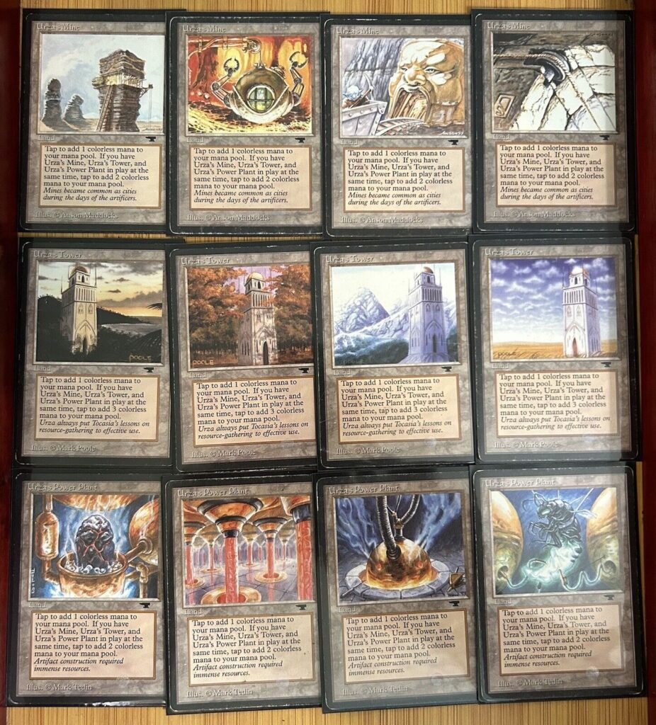 Antiquities Urzatron Magic The Gathering Urza Mine Tower Power Plant