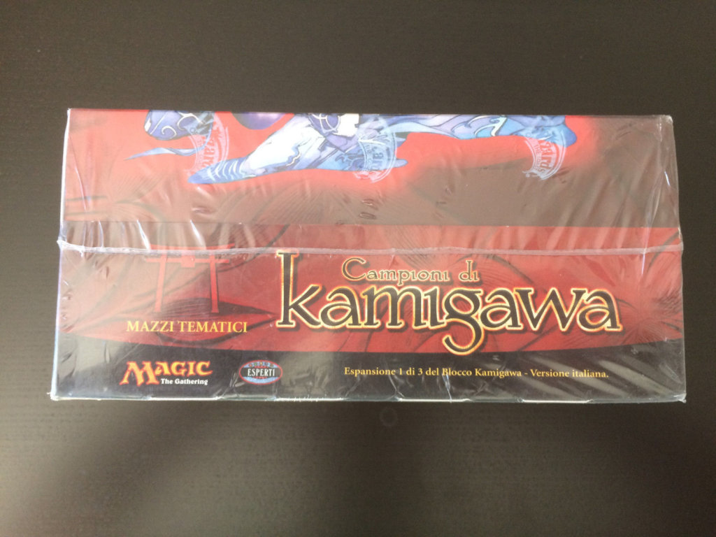 Champions of Kamigawa Italian Sealed 12 Theme Decks Magic Gathering