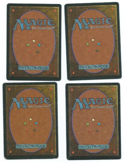 Magic MTG 4x FBB Italian Lightning Bolt back