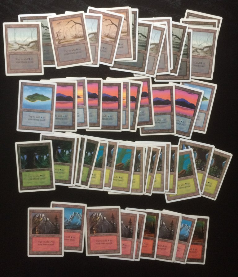 Unlimited Lot 58 Basic Lands Islands Magic the Gathering | MTG Cards