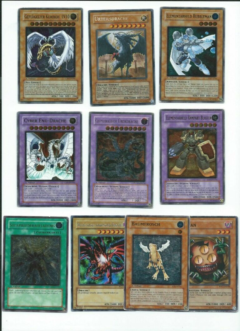 Yugioh! German Played Lot CRV-EN036 EEN-EN033 CRV-EN005 POTD-EN034 CRV ...